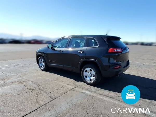 2016 Jeep Cherokee Sport SUV 4D suv Black - FINANCE ONLINE - cars &... for sale in Albuquerque, NM – photo 7
