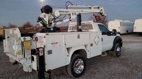 2011 Ford F-450 4wd 4000lb Crane 9ft Mechanics Service Bed 6 8L for sale in Oklahoma City, OK – photo 6