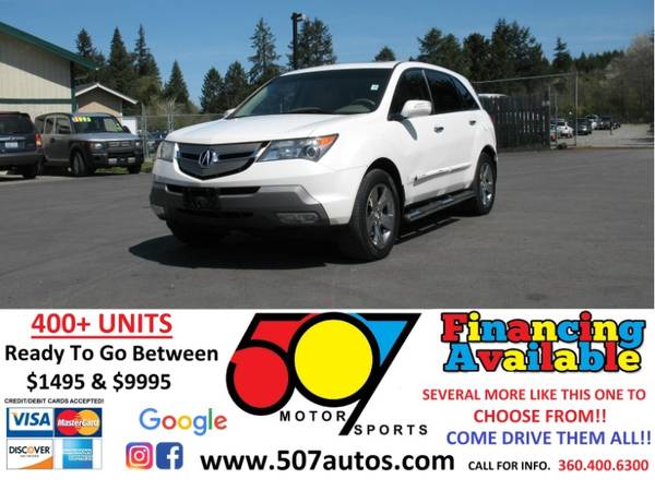 2007 Acura MDX 4WD 4dr Sport/Entertainment Pkg - - by for sale in Roy, WA – photo 2