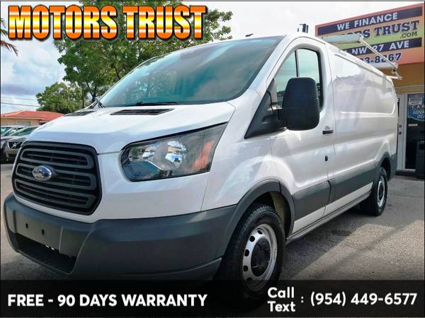 2015 Ford Transit Cargo Van T-150 130" Low Rf 8600 GVWR Swing-Out RH... for sale in Miami, FL – photo 3
