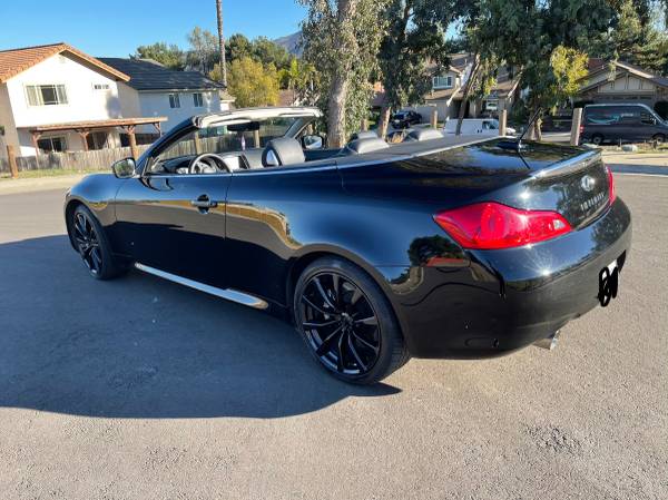 Gorgeous Black G37s Hardtop Convertible Coupe - - by for sale in La Mesa, CA – photo 7