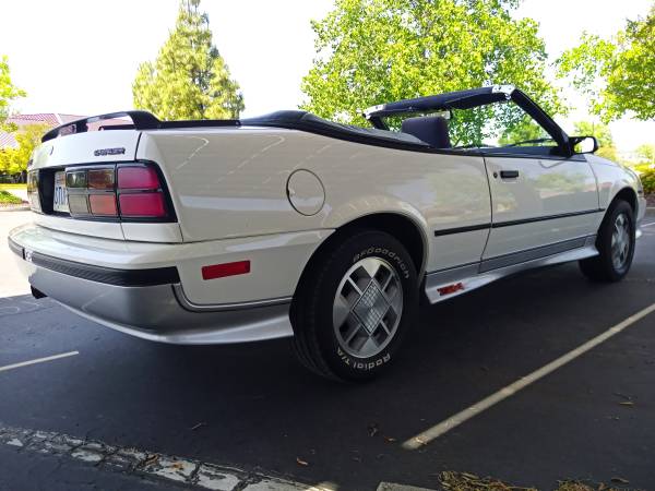 Rare 1989 Chevy Z24 Convertible 69k Miles Like New Inside & for sale in Lincoln, CA – photo 4