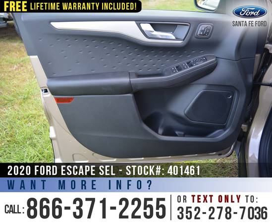 2020 Ford Escape SEL *** SAVE Over $5,000 off MSRP! *** - cars &... for sale in Alachua, AL – photo 8