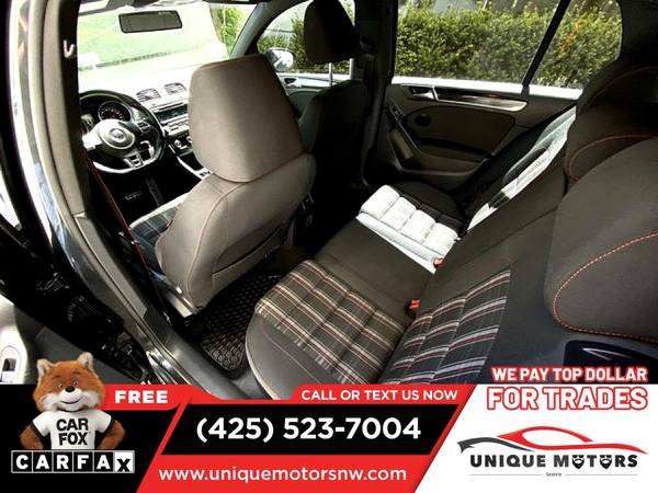 2013 Volkswagen GTI Hatchback 4D mk6 autobahn w/heated seats - cars for sale in Bellevue, WA – photo 12