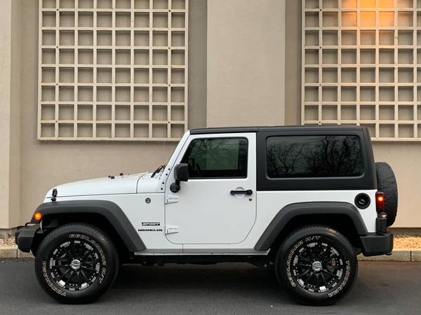 2017 JEEP WRANGLER SPORT JK 4X4, 1 OWNER! 2 SETS OF WHEELS! ONLY... for sale in Saugus, MA – photo 4