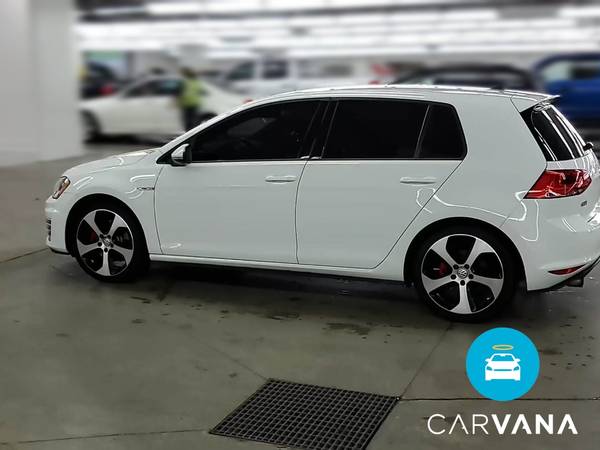 2017 VW Volkswagen Golf GTI S Hatchback Sedan 4D sedan White -... for sale in Montebello, CA – photo 6