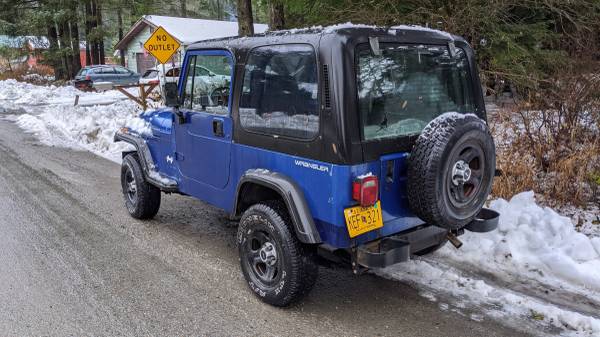 1995 Jeep Wrangler (YJ) - cars & trucks - by owner - vehicle... for sale in Auke Bay, AK – photo 2