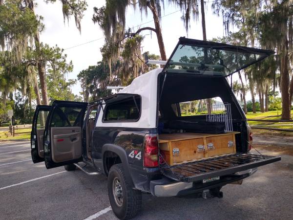 Chevrolet Silverado hd 2500 4X4 v8 6 0 with topper camper shell Cap for sale in Winter Haven, FL – photo 14