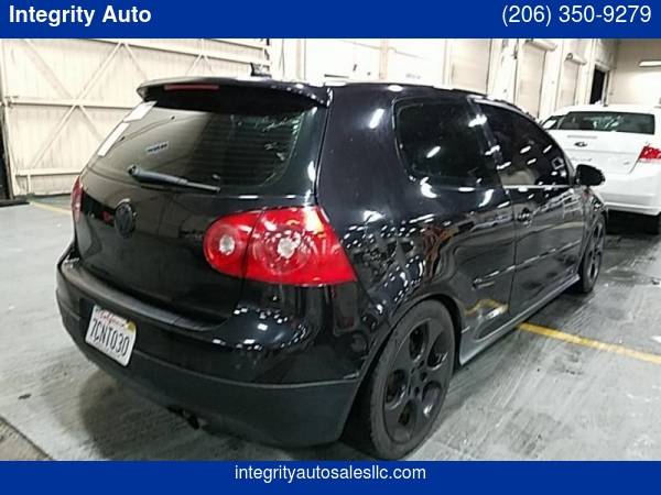 2009 VOLKSWAGEN GTI black - - by dealer - vehicle for sale in Seattle, WA – photo 2