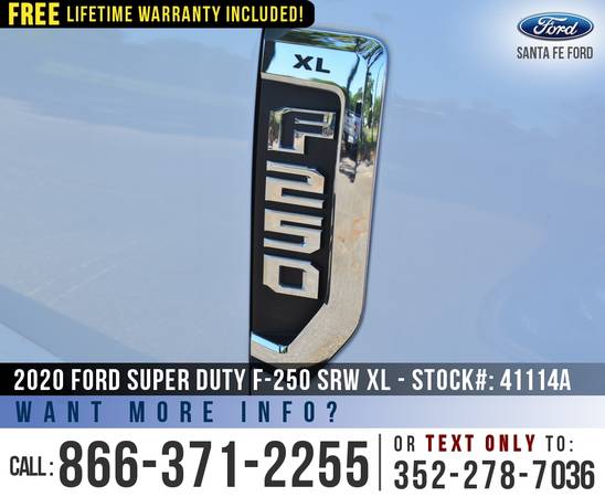 2020 FORD SUPER DUTY F250 SRW XL Camera, Bluetooth, Bedliner for sale in Alachua, FL – photo 10
