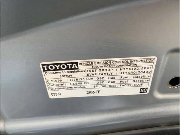 2017 Toyota Camry SE Sedan 4D - cars & trucks - by dealer - vehicle... for sale in Santa Ana, CA – photo 17