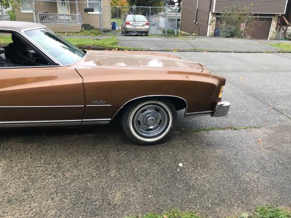 1974 Chevrolet Monte Carlo - cars & trucks - by owner - vehicle... for sale in Seattle, MS – photo 6