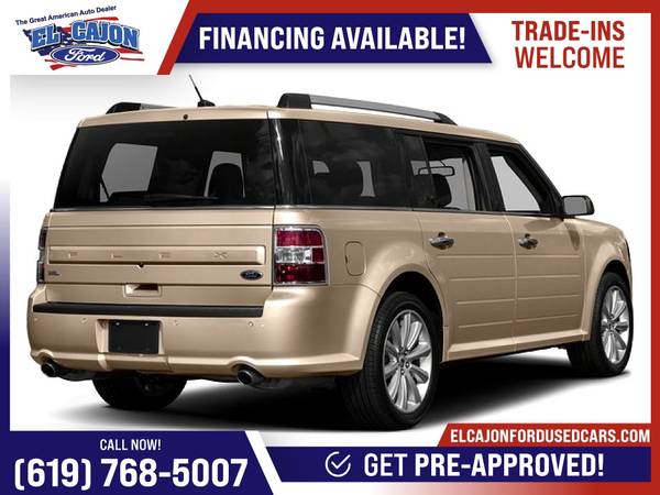 2018 Ford Flex SEL FOR ONLY 422/mo! - - by dealer for sale in Santee, CA – photo 2