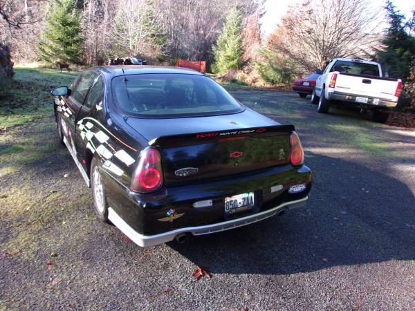 2001 Monte Carlo Pace Car - cars & trucks - by owner - vehicle... for sale in Chehalis, WA – photo 6