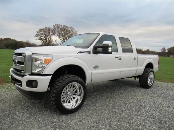 2015 FORD F250 SUPER DUTY PLATINUM, White APPLY ONLINE->... for sale in Summerfield, NC – photo 18