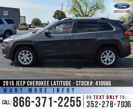 2015 Jeep Cherokee Latitude Cruise - Touchscreen - Remote for sale in Alachua, FL – photo 4
