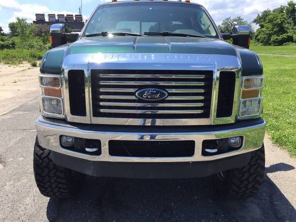 2010 Ford F350 Only 69k Lariat Diesel 4x4 lifted leather - cars &... for sale in burlington city, MA – photo 4