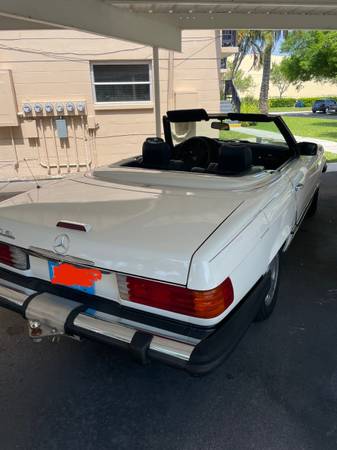 1984 Mercedes 380 SL Convertible (price reduced) for sale in SAINT PETERSBURG, FL – photo 7