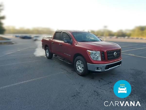 2019 Nissan Titan Crew Cab SV Pickup 4D 5 1/2 ft pickup Red -... for sale in Memphis, TN – photo 15