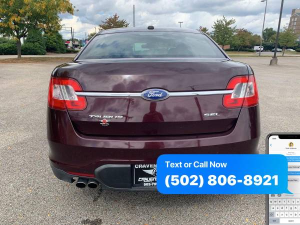 2011 Ford Taurus SEL 4dr Sedan EaSy ApPrOvAl Credit Specialist -... for sale in Louisville, KY – photo 4