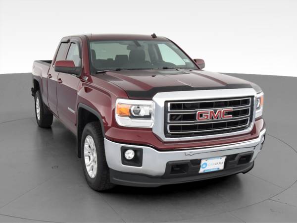 2014 GMC Sierra 1500 Double Cab SLE Pickup 4D 6 1/2 ft pickup Red -... for sale in Akron, OH – photo 16
