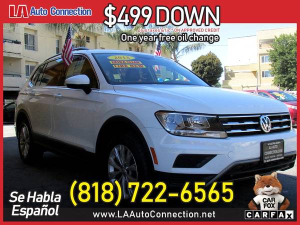 2018 Volkswagen Tiguan SE FOR ONLY 399/mo! - - by for sale in Van Nuys, CA – photo 4