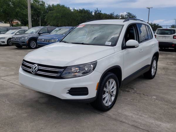 2017 *Volkswagen* *Tiguan Limited* PURE WHITE - cars & trucks - by... for sale in Coconut Creek, FL – photo 3