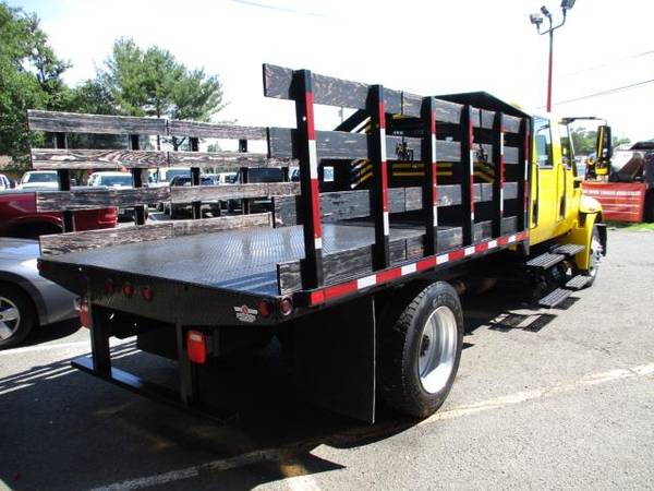 2011 International 4300 CREW CAB, 11 7 STAKE, FLAT BED TRUCK ** CAN... for sale in south amboy, KY – photo 3