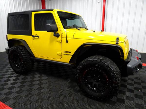2011 Jeep Wrangler 4WD 2dr Sport hatchback Yellow - cars & trucks -... for sale in Branson West, MO – photo 21