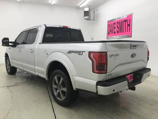 2015 Ford F-150 4x4 4WD F150 Lariat Crew Cab Short Box Cab for sale in Coeur d'Alene, MT – photo 4