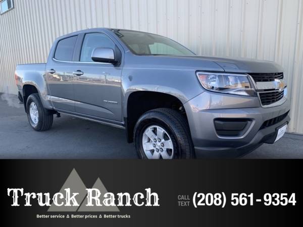 2019 Chevrolet Colorado Work Truck - cars & trucks - by dealer -... for sale in Twin Falls, ID