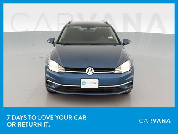 2018 VW Volkswagen Golf SportWagen TSI S Wagon 4D wagon Blue for sale in Las Vegas, NV – photo 13