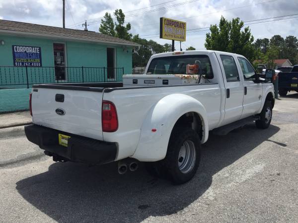 2011 FORD F350 SUPERDUTY SUPERCREW 4 DOOR 4X4 6.7 DIESEL DUALLY W 146K for sale in Wilmington, NC – photo 5