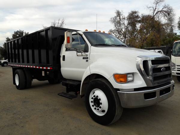 2015 FORD F650 18 FEET DUMP TRUCK 6.8L GAS POWER-NON CDL - cars &... for sale in San Jose, CA – photo 2