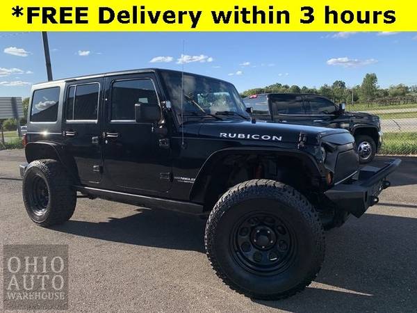 2013 Jeep Wrangler Unlimited Unlimited Rubicon 4x4 LIFTED 6-Speed V6... for sale in Canton, WV – photo 4