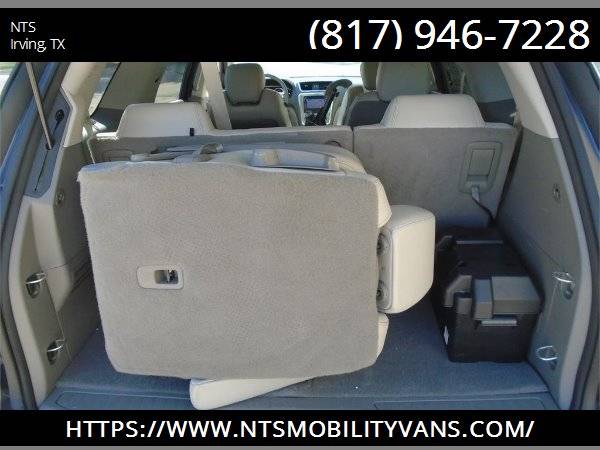 GMC ACADIA MOBILITY HANDICAPPED WHEELCHAIR LIFT SUV VAN HANDICAP for sale in Irving, GA – photo 21