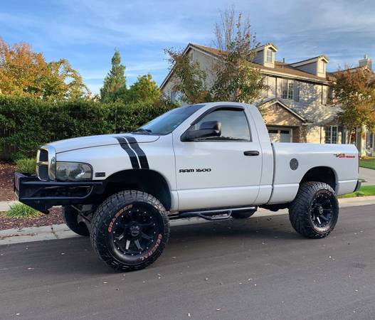 2005 Lifted 4x4 Dodge Ram Clean Title For Sale Or Trade Low Miles!!!! for sale in Roseville, CA – photo 4