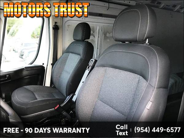 2017 Ram ProMaster Cargo Van 2500 High Roof 159" WB BAD CREDIT NO... for sale in Miami, FL – photo 11