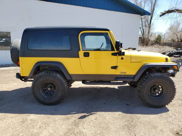 2005 Jeep Wrangler Unlimited LJ Lifted YELLOW! - - by for sale in Fort Collins, CO – photo 20