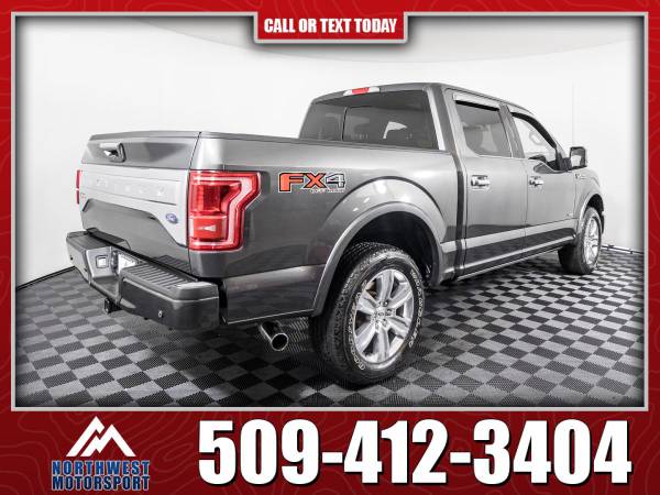 2015 Ford F-150 Platinum FX4 4x4 - - by dealer for sale in Pasco, WA – photo 5