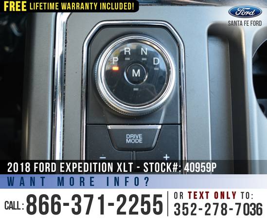 2018 FORD EXPEDITION XLT Running Boards - Leather - Homelink for sale in Alachua, FL – photo 15