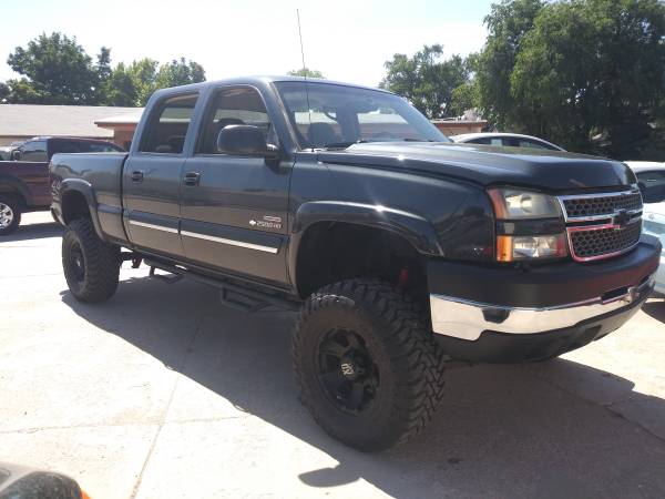 Diesel! 2005 Chevy Silverado 2500 HD Crewcab 4" LIFT, KMC XD 35" Tires for sale in Ault, CO – photo 3