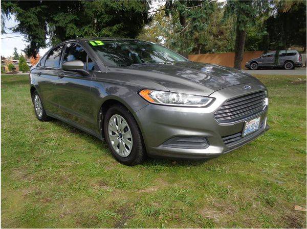 2013 Ford Fusion S Sedan 4D FREE CARFAX ON EVERY VEHICLE! for sale in Lynnwood, WA – photo 12