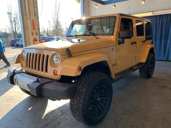 2013 Jeep Wrangler 4x4 4WD Unlimited Sahara SUV - cars & trucks - by... for sale in Gresham, OR – photo 3