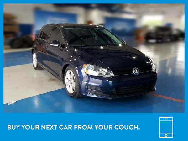 2015 VW Volkswagen Golf TDI S Hatchback Sedan 4D sedan Blue for sale in Champlin, MN – photo 7