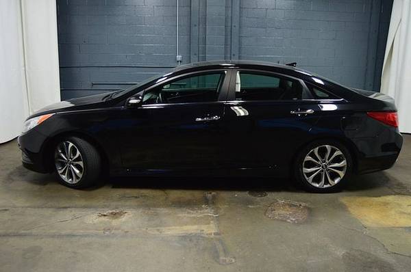 2014 Hyundai Sonata Limited sedan BLACK for sale in Merrillville, IL – photo 3