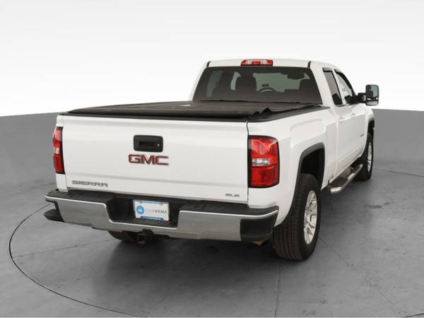 2018 GMC Sierra 1500 Double Cab SLE Pickup 4D 6 1/2 ft pickup White... for sale in Cleveland, OH – photo 10