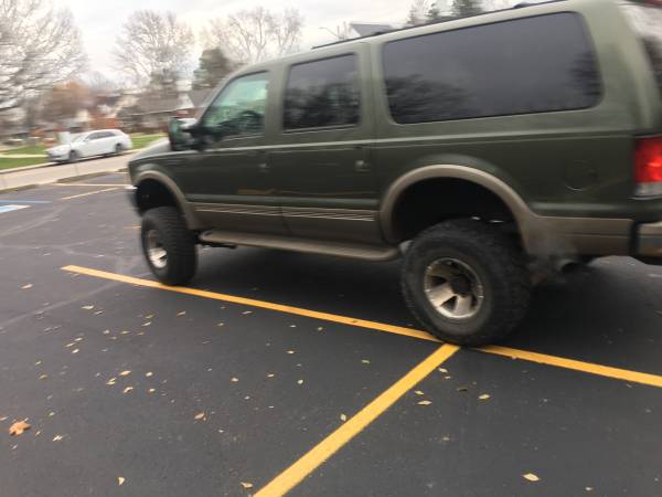 2000 ford excursion runs excellent. V10 4x4. Lifted - cars & trucks... for sale in Indianapolis, IN – photo 11