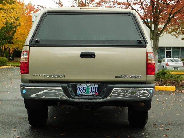 2005 Toyota Tundra SR5 4dr Access Cab 4X4 / Canopy / Excel Cond 4dr... for sale in Portland, OR – photo 6