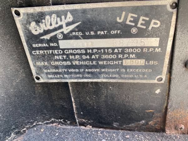 1957 Jeep Willys Pickup for sale in Douglas, WY – photo 5